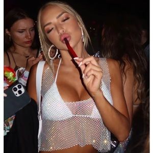 Still Be Friends Crop White